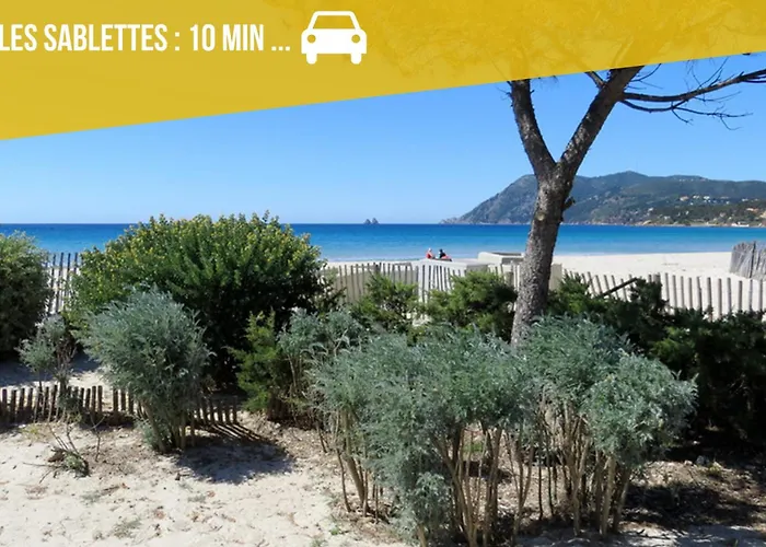3 Pieces Lumineux, Balcon Et Parking 5min Des Plages